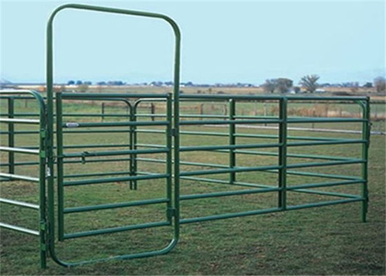 Polvere ISO9001 che ricopre il recinto rotondo Gates dell'azienda agricola del tubo